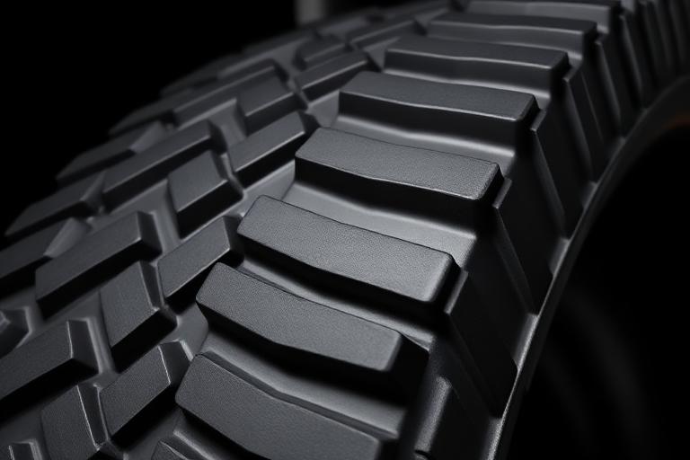 Zig Zag tread pattern